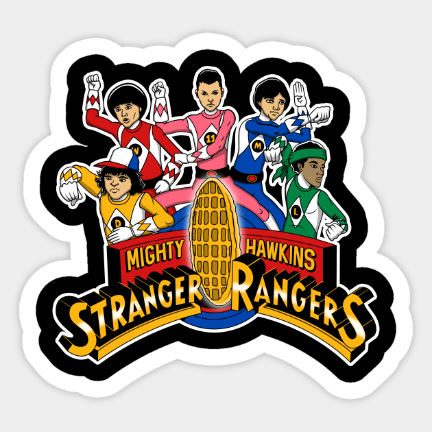 Stranger Rangers Sticker by Stationjack